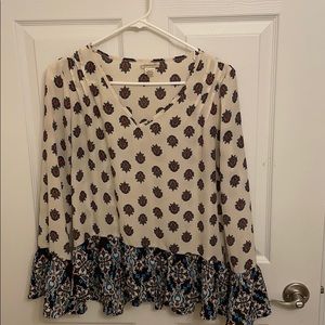 Patterned Longsleeve Shirt
